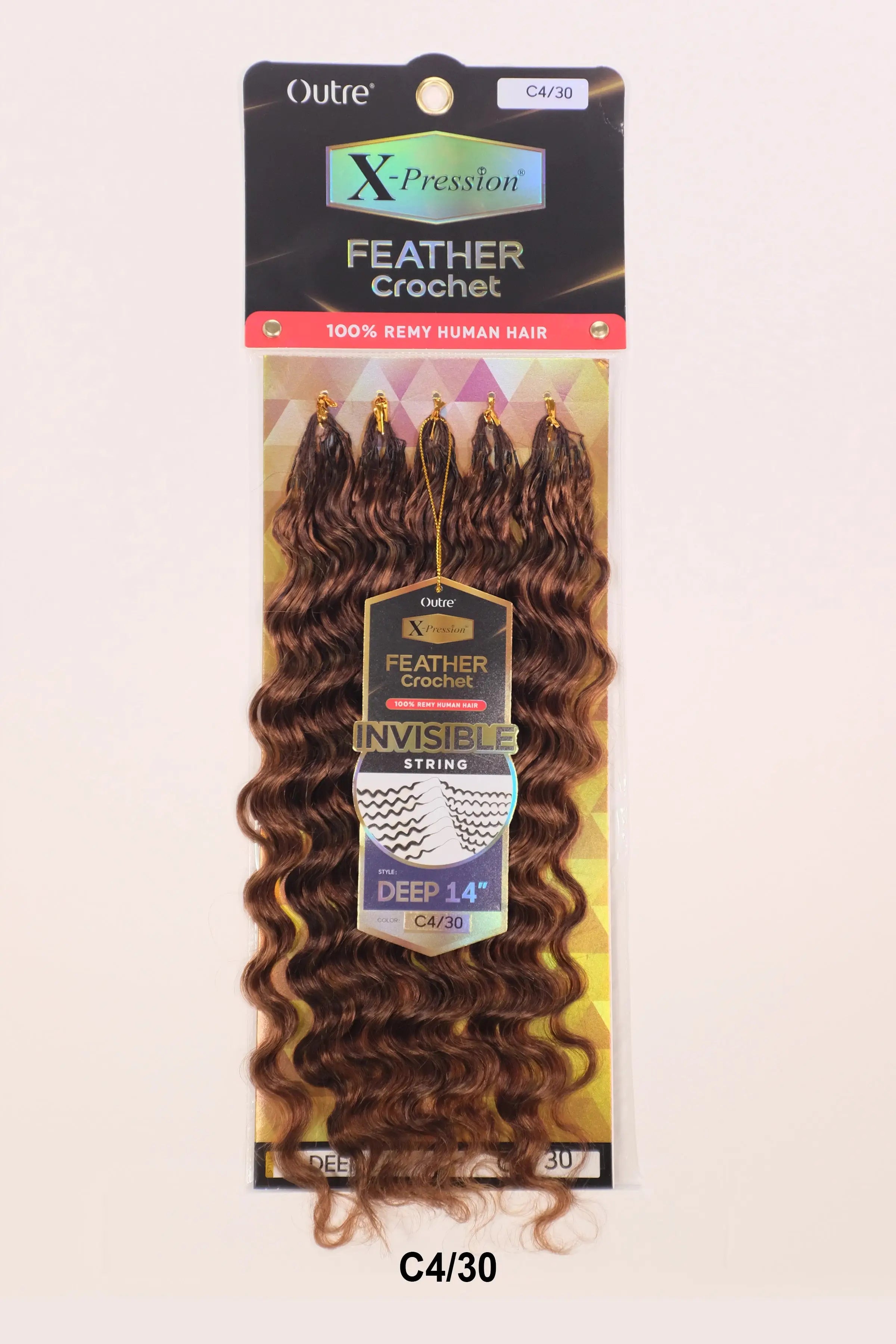 OUTRE X-PRESSION CHEVEUX NATURELS PLUMES CROCHET - DEEP 18