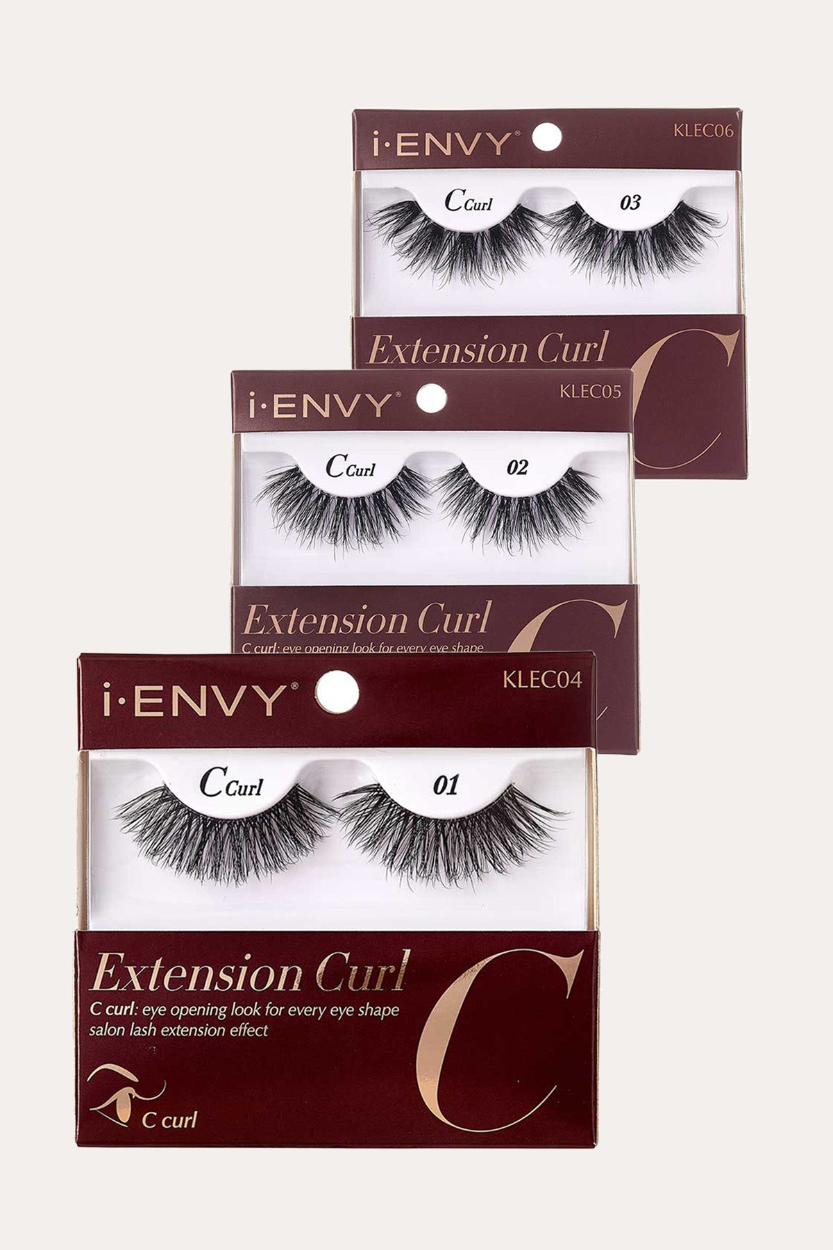 I ENVY EXTENSION C-CURL LASHES - BSW BEAUTY CANADA