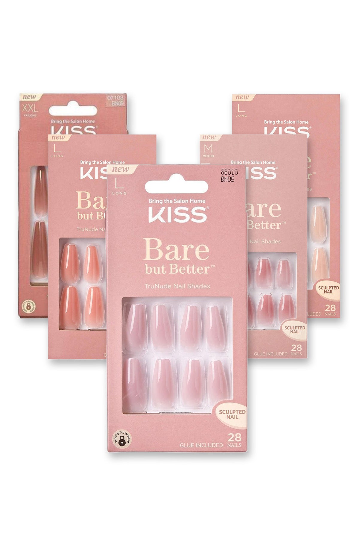 KISS BARE BUT BETTER NAILS - BSW BEAUTY CANADA