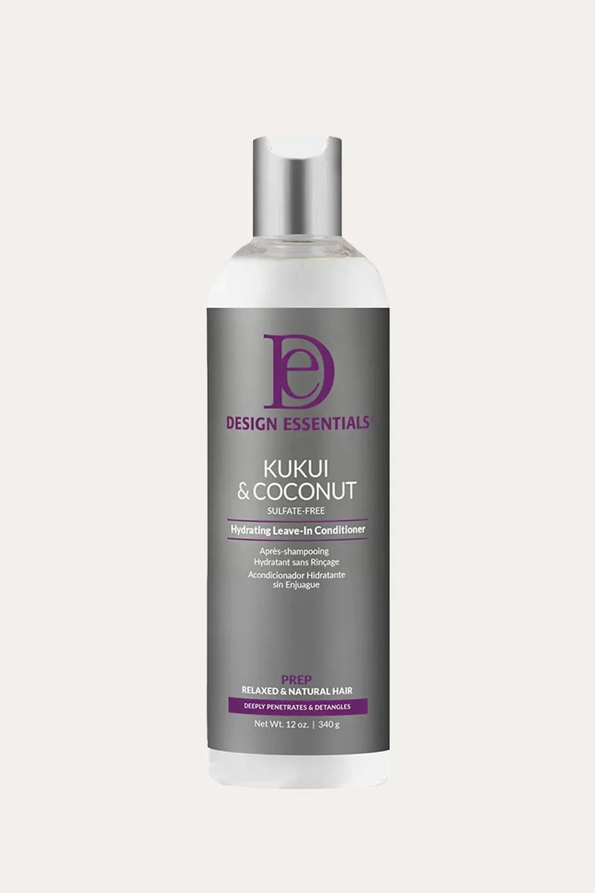 DESIGN ESSENTIAL KUKUI & COCONUT HYDRATING LEAVE-IN CONDITIONER
