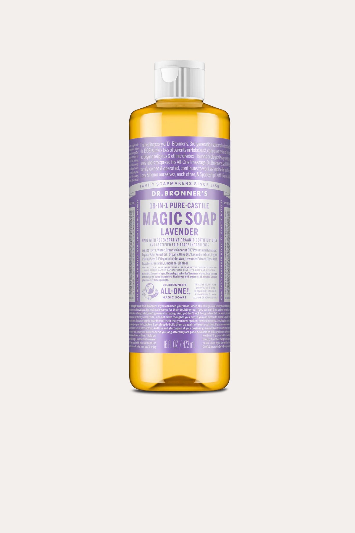 DR. BRONNERS PURE CASTILE LIQUID SOAP - BSW BEAUTY CANADA