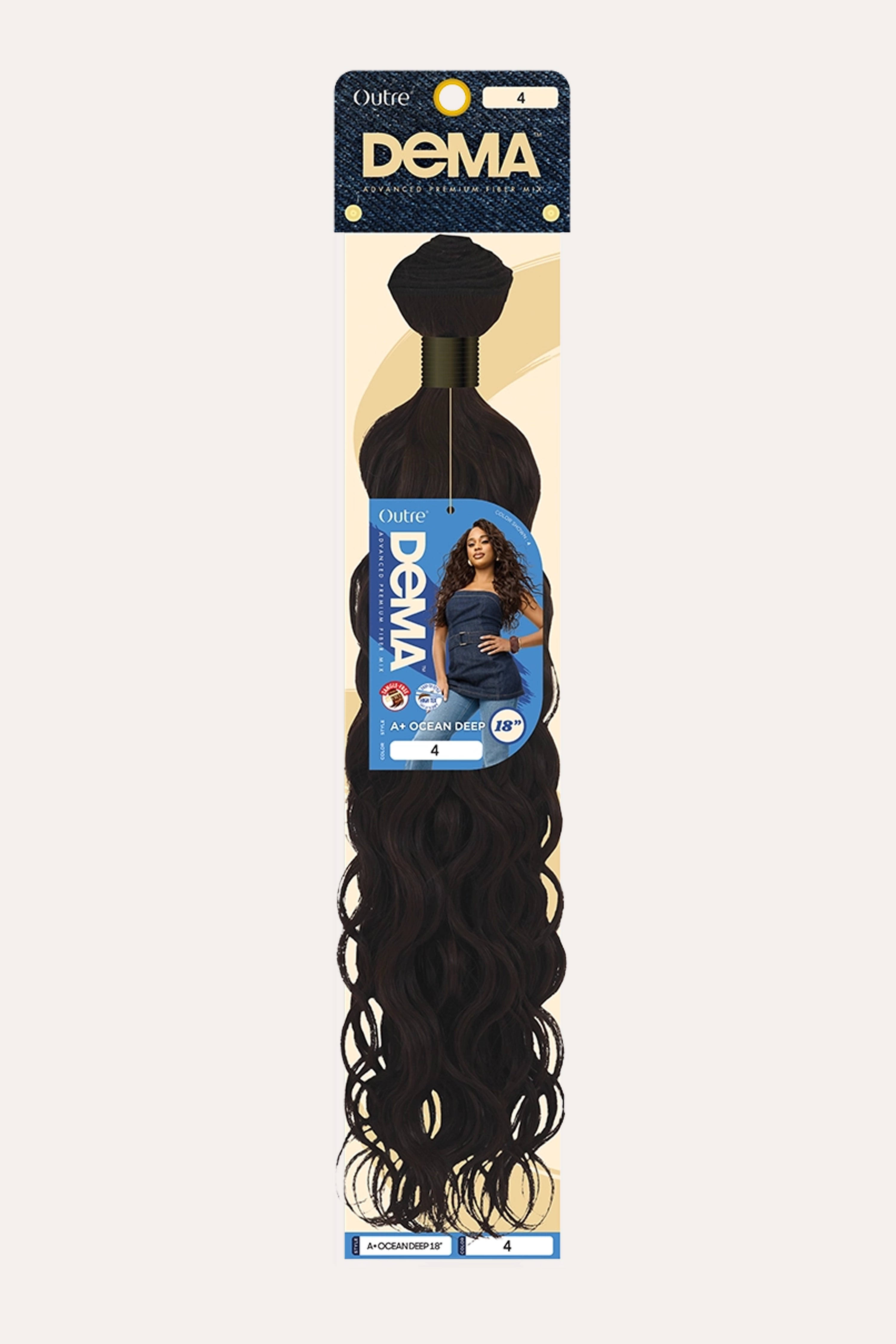 OUTRE DEMA A+ WEAVE BUNDLE - OCEAN DEEP 18