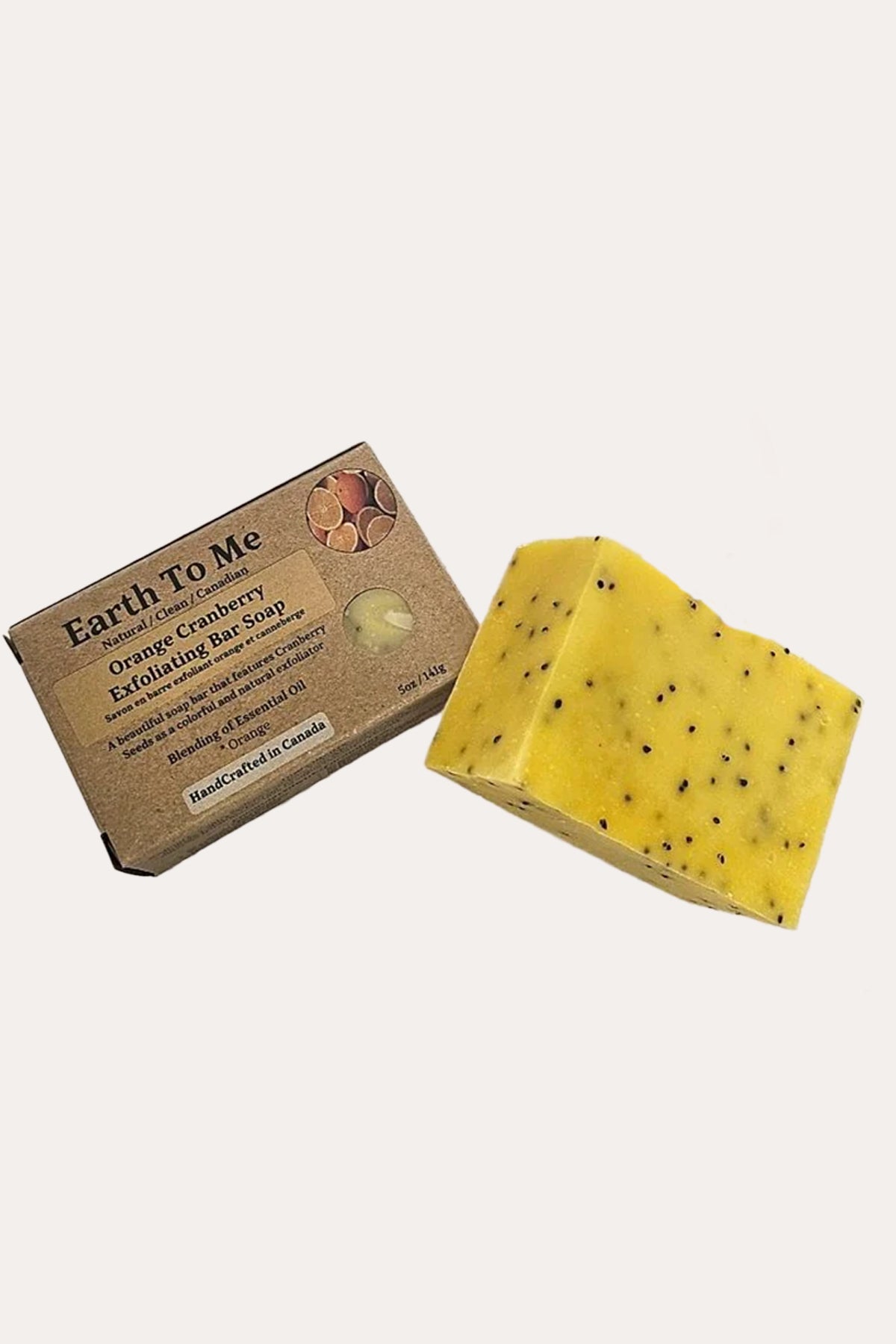 EARTH TO ME NATURAL BAR SOAP 5oz - BSW BEAUTY CANADA