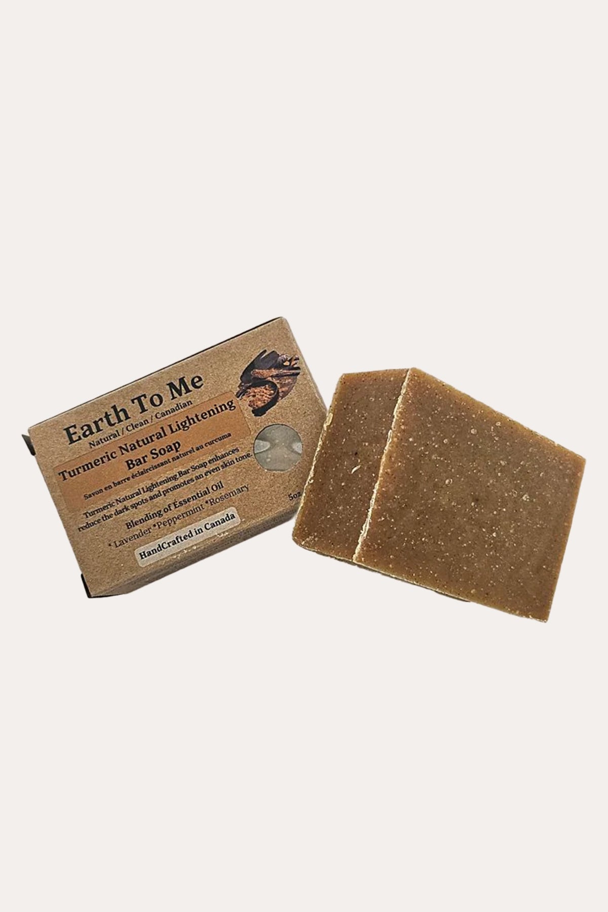 EARTH TO ME NATURAL BAR SOAP 5oz - BSW BEAUTY CANADA