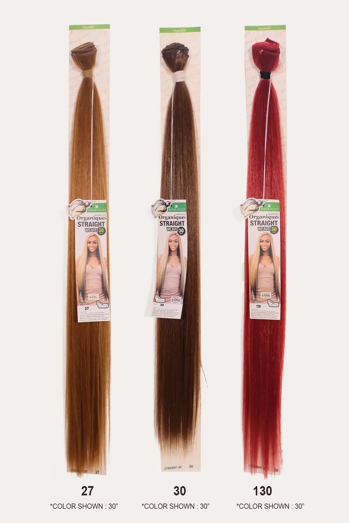 SHAKE N GO ORGANIQUE MASTERMIX TISSAGE – LISSE 18"