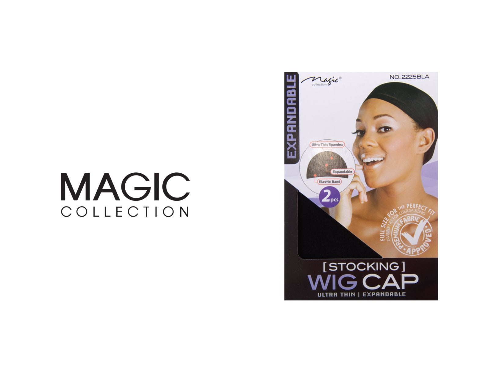 MAGIC COLLECTION ULTRA THIN STOCKING WIG CAP