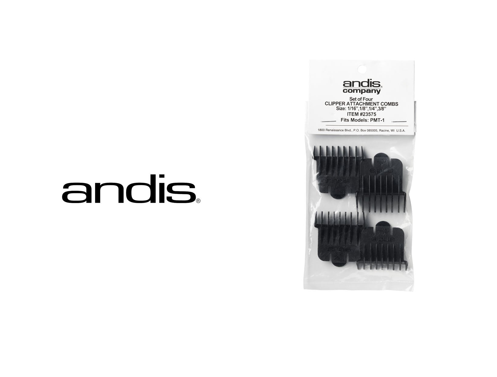 ANDIS ATTACH COMB T-OUTLINER GUIDE #23575