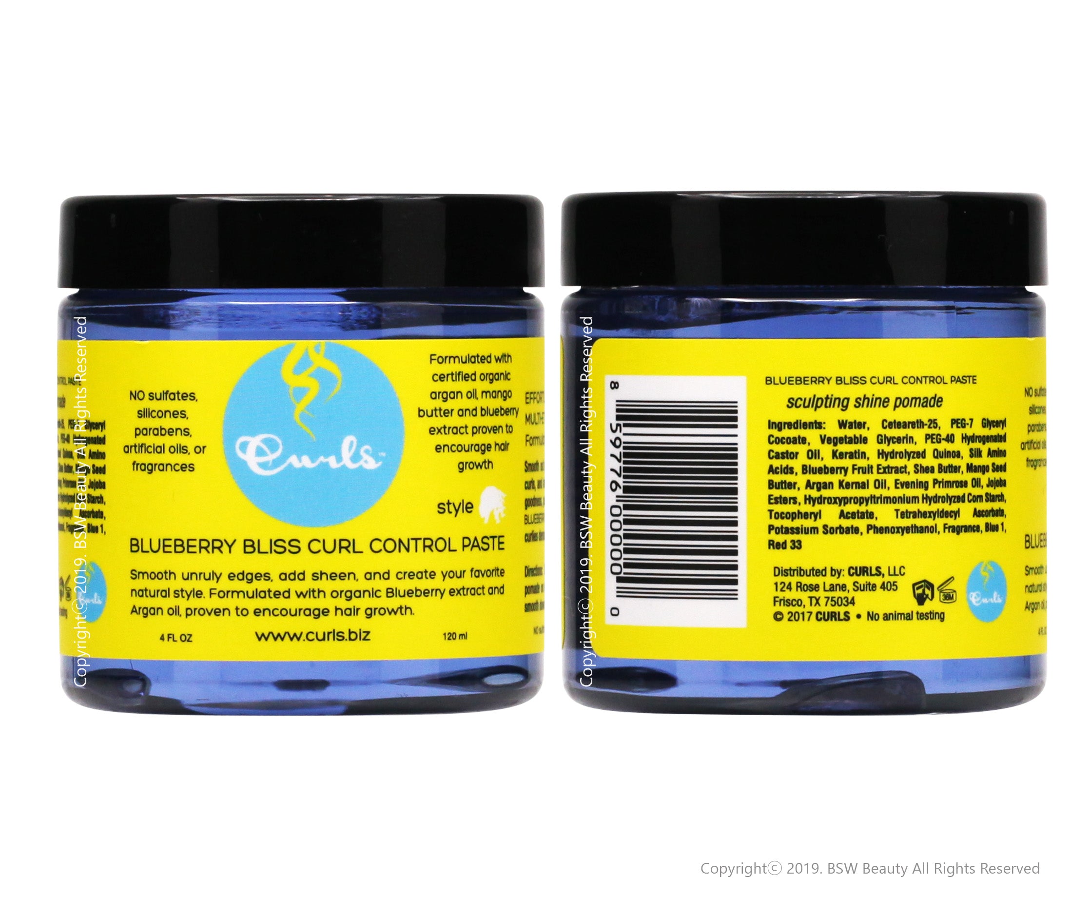 Curls Blueberry Bliss Curl Control Paste 4oz 