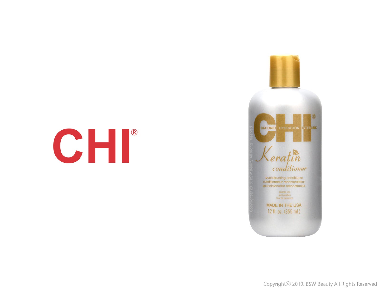CHI KERATIN CONDITIONER 12oz