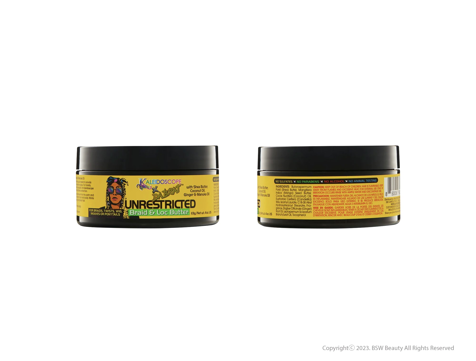 KALEIDOSCOPE DA BRAT UNRESTRICTED BRAID & LOC BUTTER 4OZ