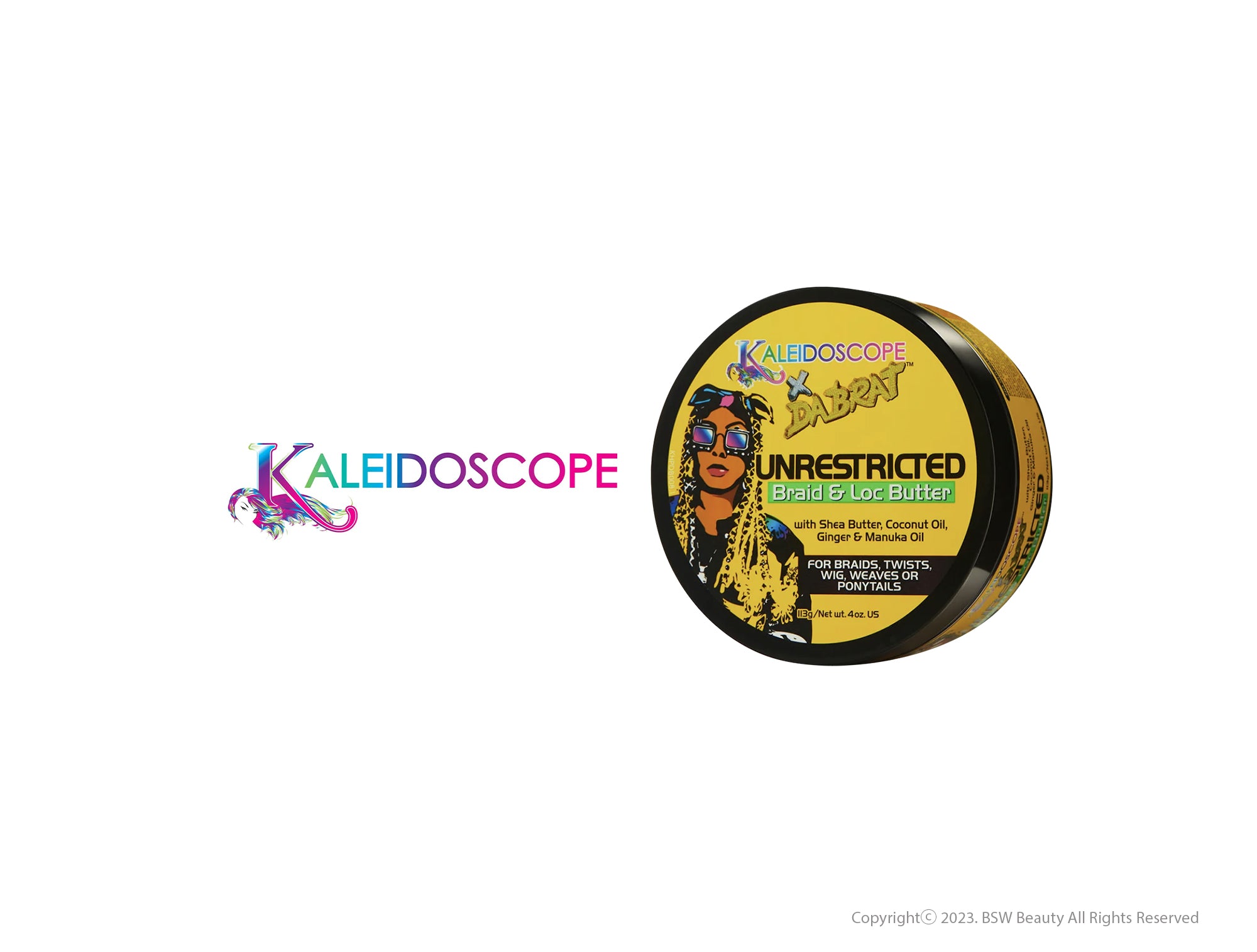 kaleidoscopehairproducts X #dabrat braid and loc Butter review (cong