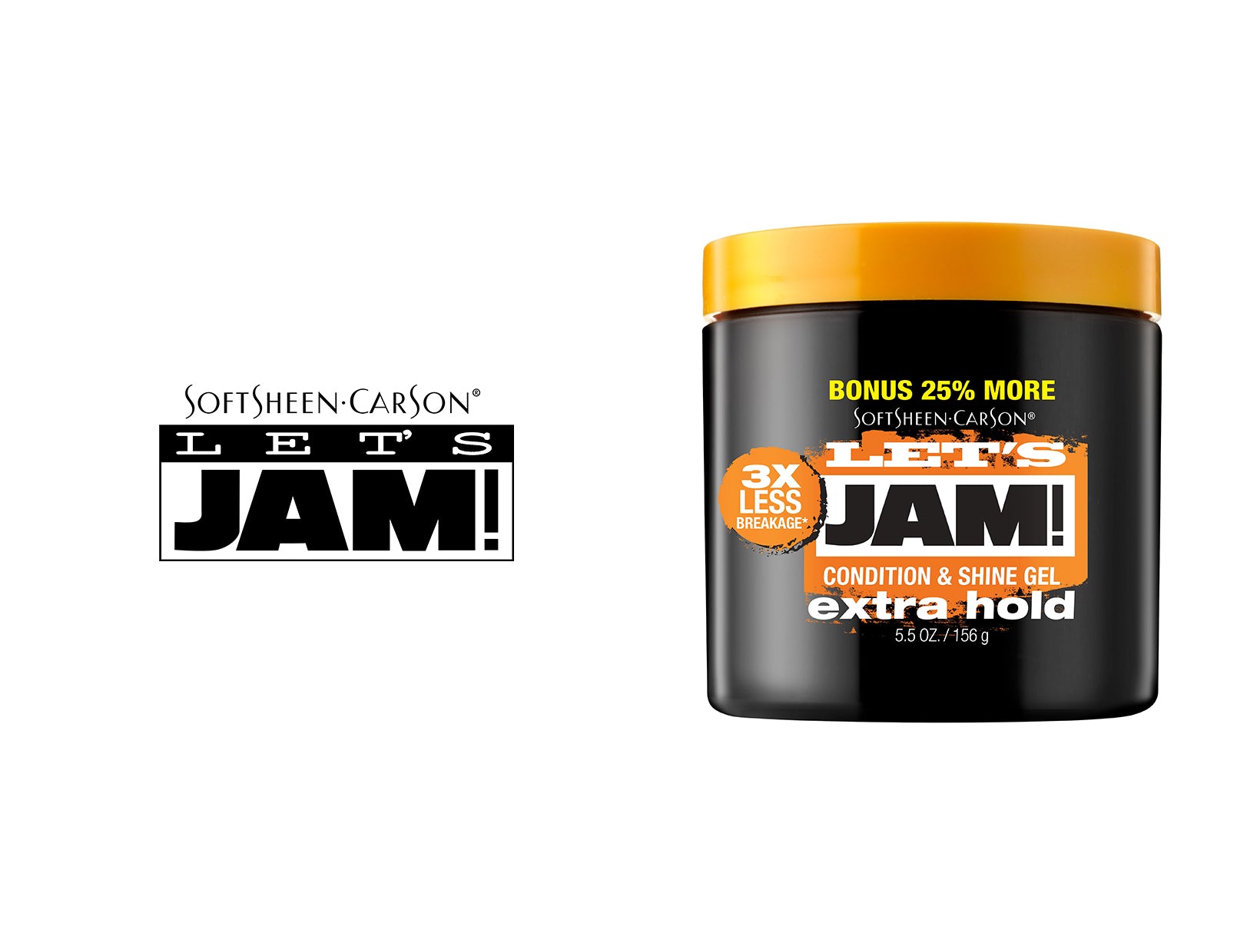 LET'S JAM CONDITION & SHINE  GEL EXTRA HOLD