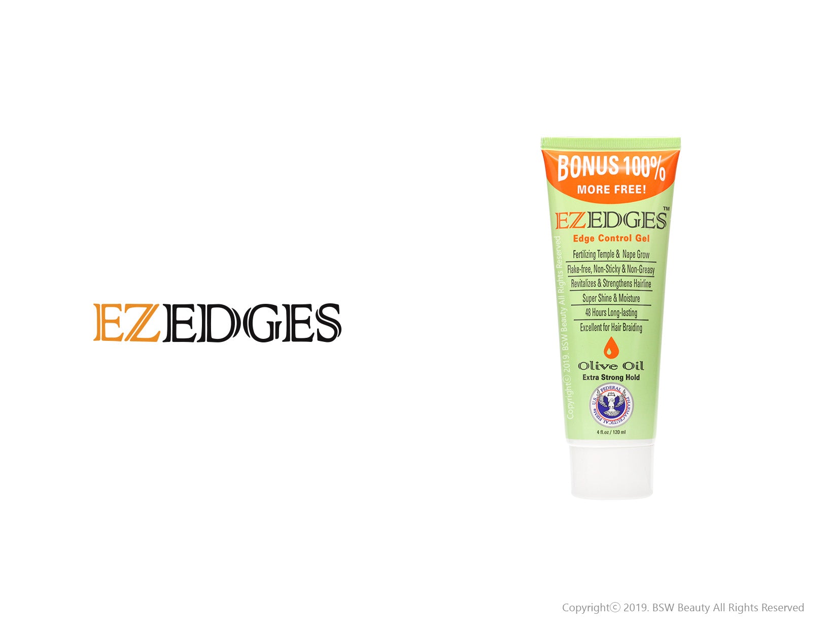 EZ EDGES EZ EDGES OILIVE OIL EXTRA HOLD - BSW BEAUTY CANADA