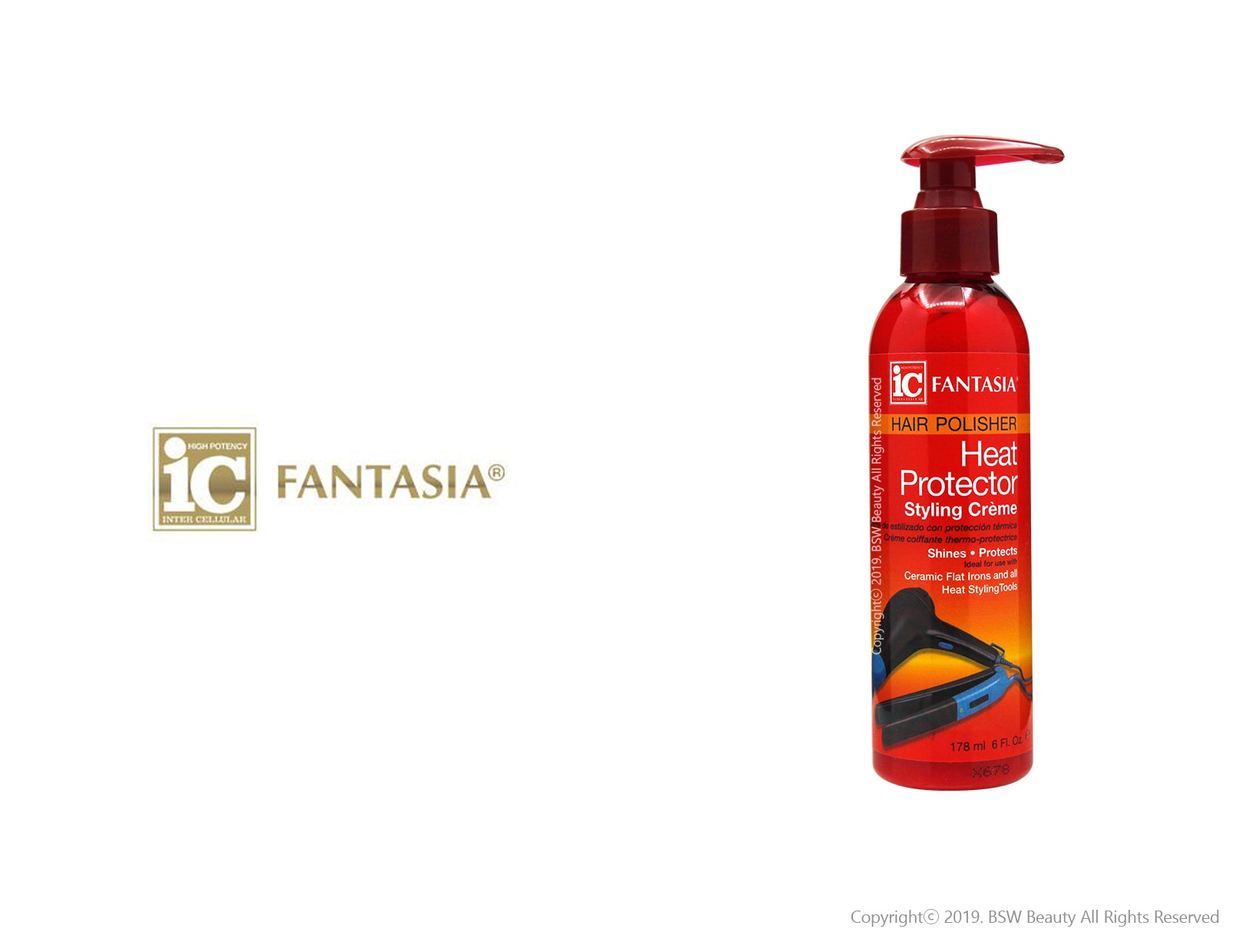 FANTASIA: IC Hair Polisher Styling Foam 8.5oz – Beauty Depot O-Store
