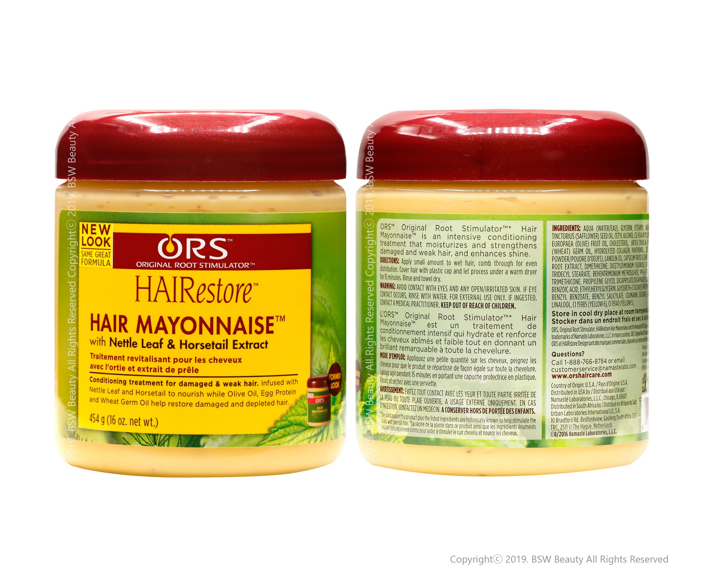 ORS HAIRestore Hair Mayonnaise with Nettle Leaf and Horsetail Extract (16.0  oz)