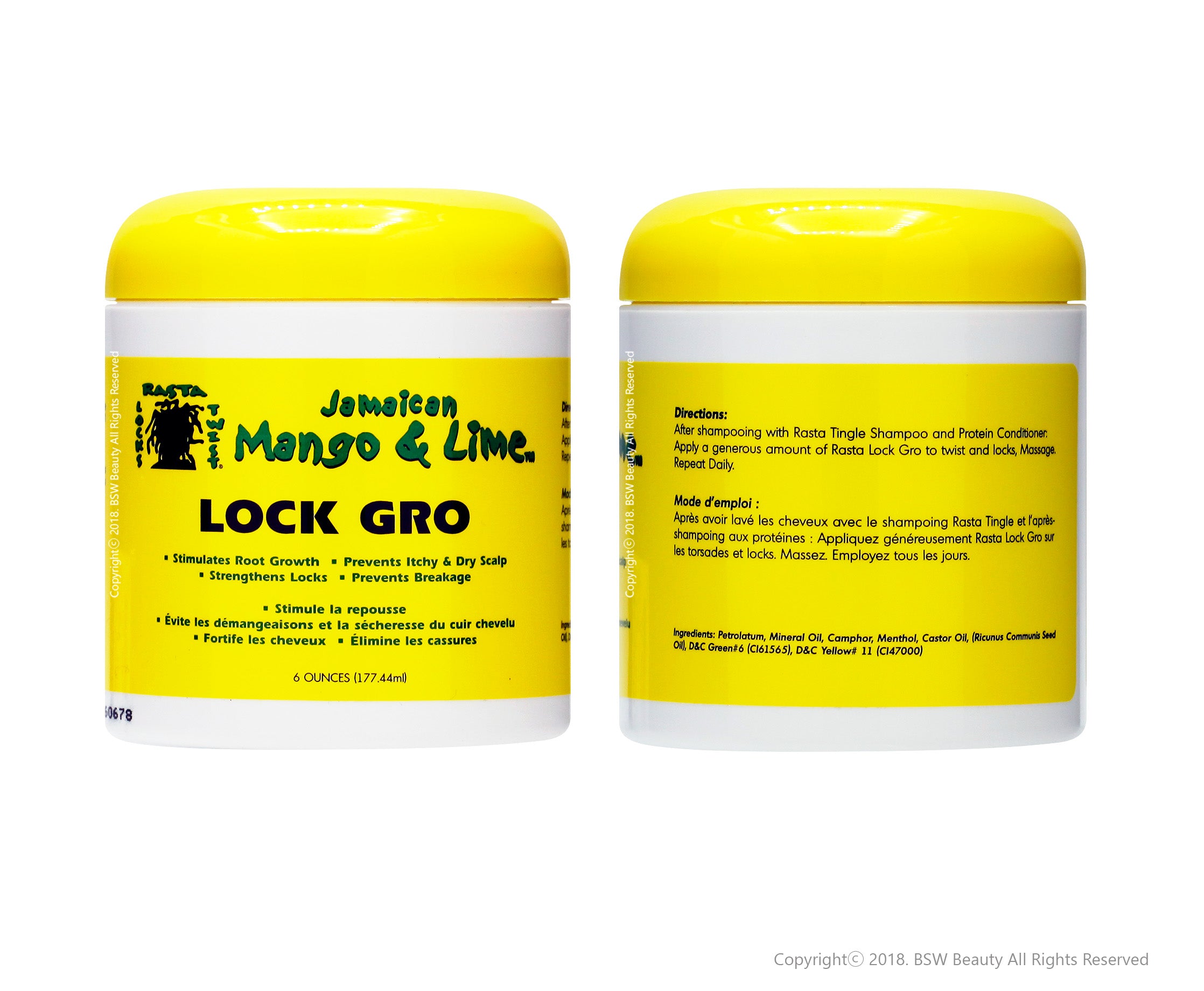JAMAICAN MANGO & LIME LOCK GRO 6oz