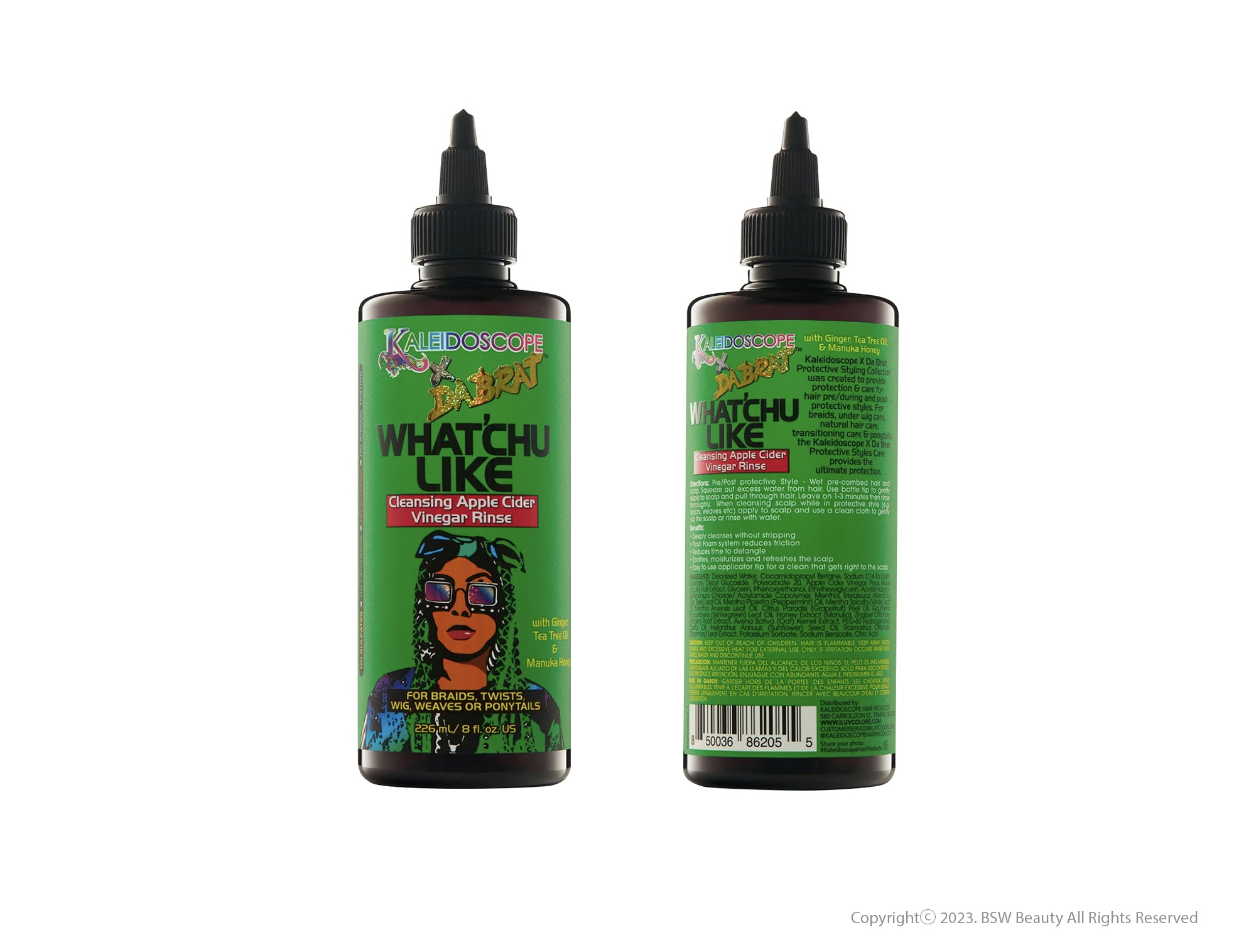 KALEIDOSCOPE DA BRAT WHAT'CHU LIKE CLEANSING APPLE CIDER VINEGAR RINSE