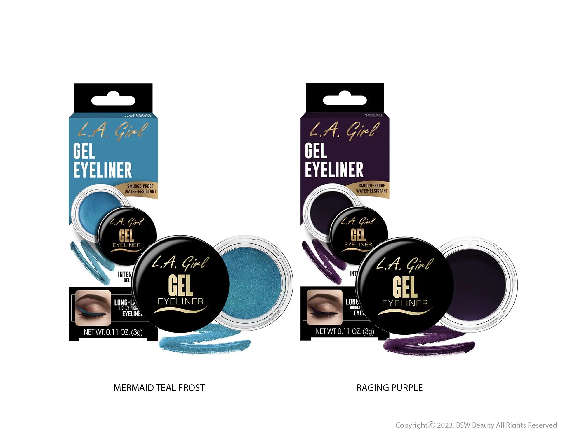 L.A. GIRL GEL EYELINER 3g L.A. GIRL