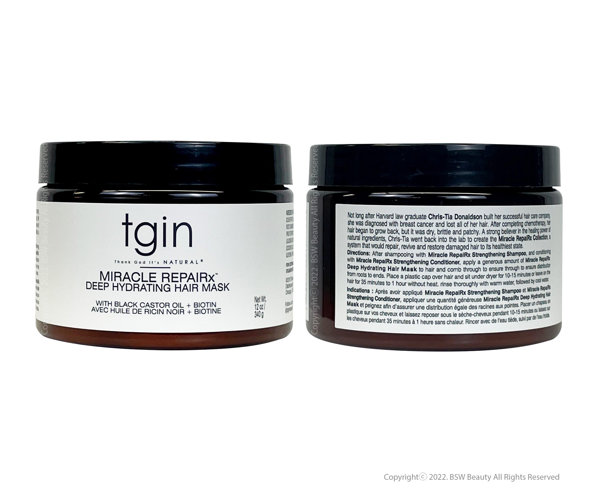 TGIN MIRACLE REPAIRX DEEP HYDRATING HAIR MASK