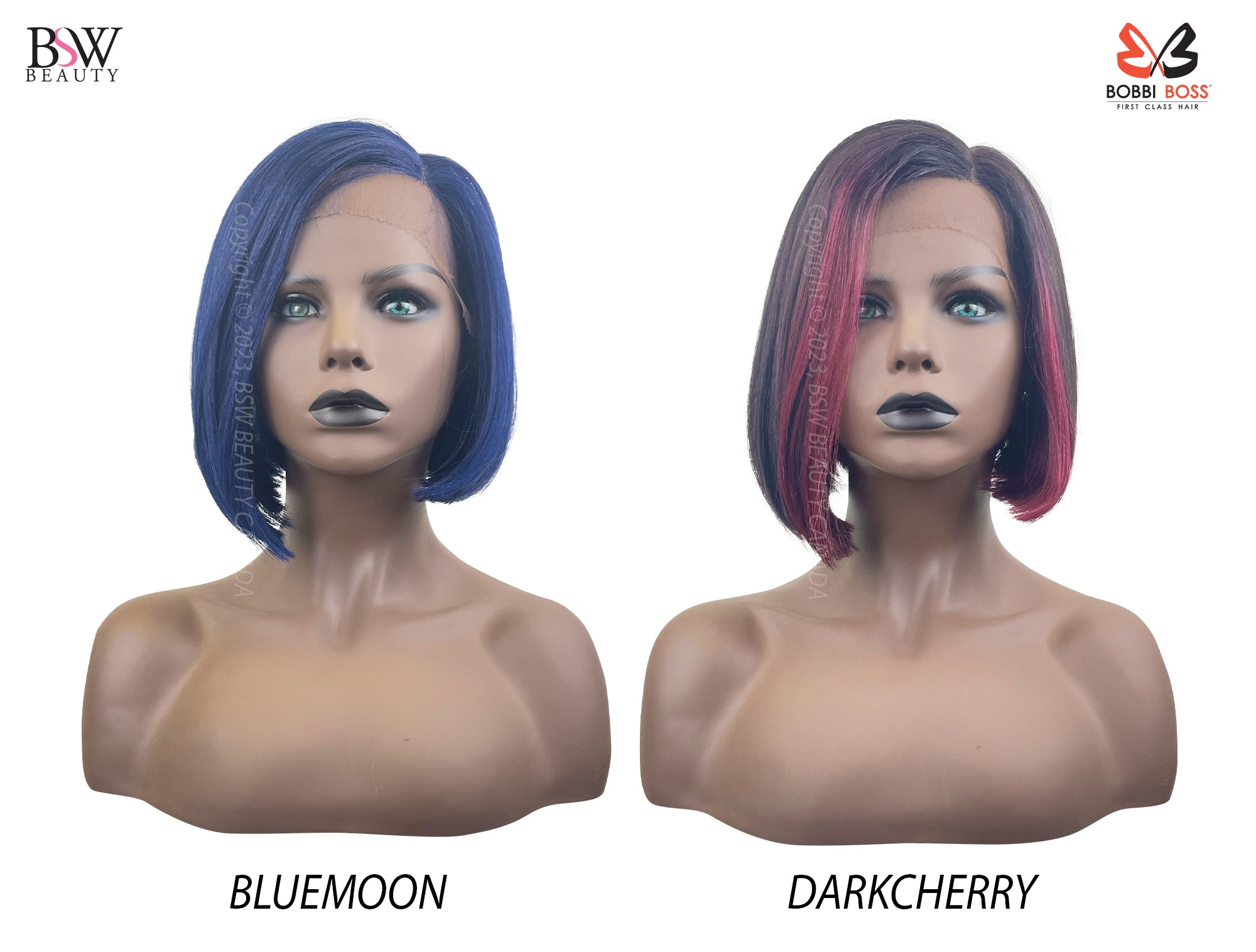 Cobalt  Lace Front Synthetic Wig by Bobbi Boss - Best Wig Outlet