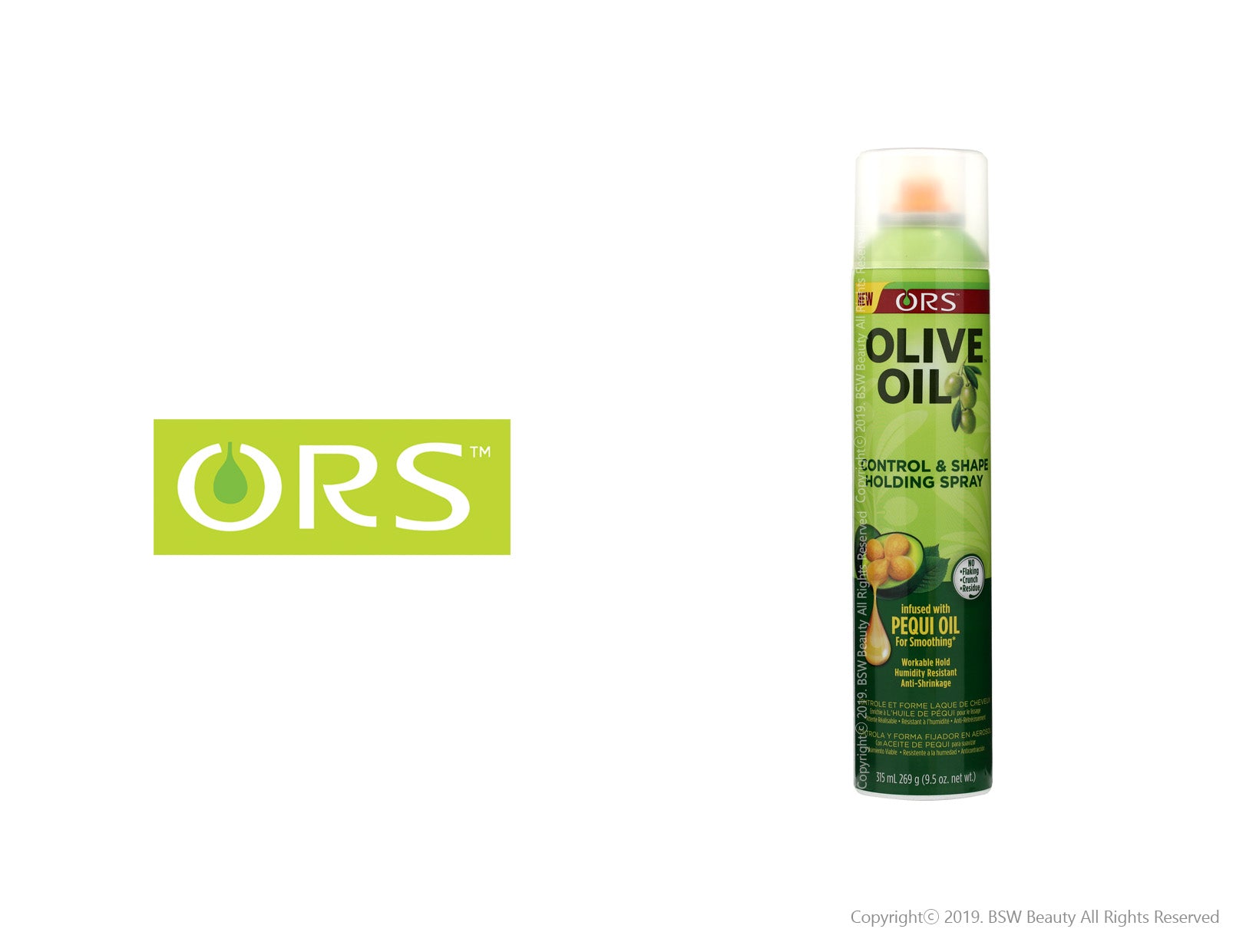ORS OLIVE OIL CONTROL & SHAPE HOLDING SPRAY 9.5oz