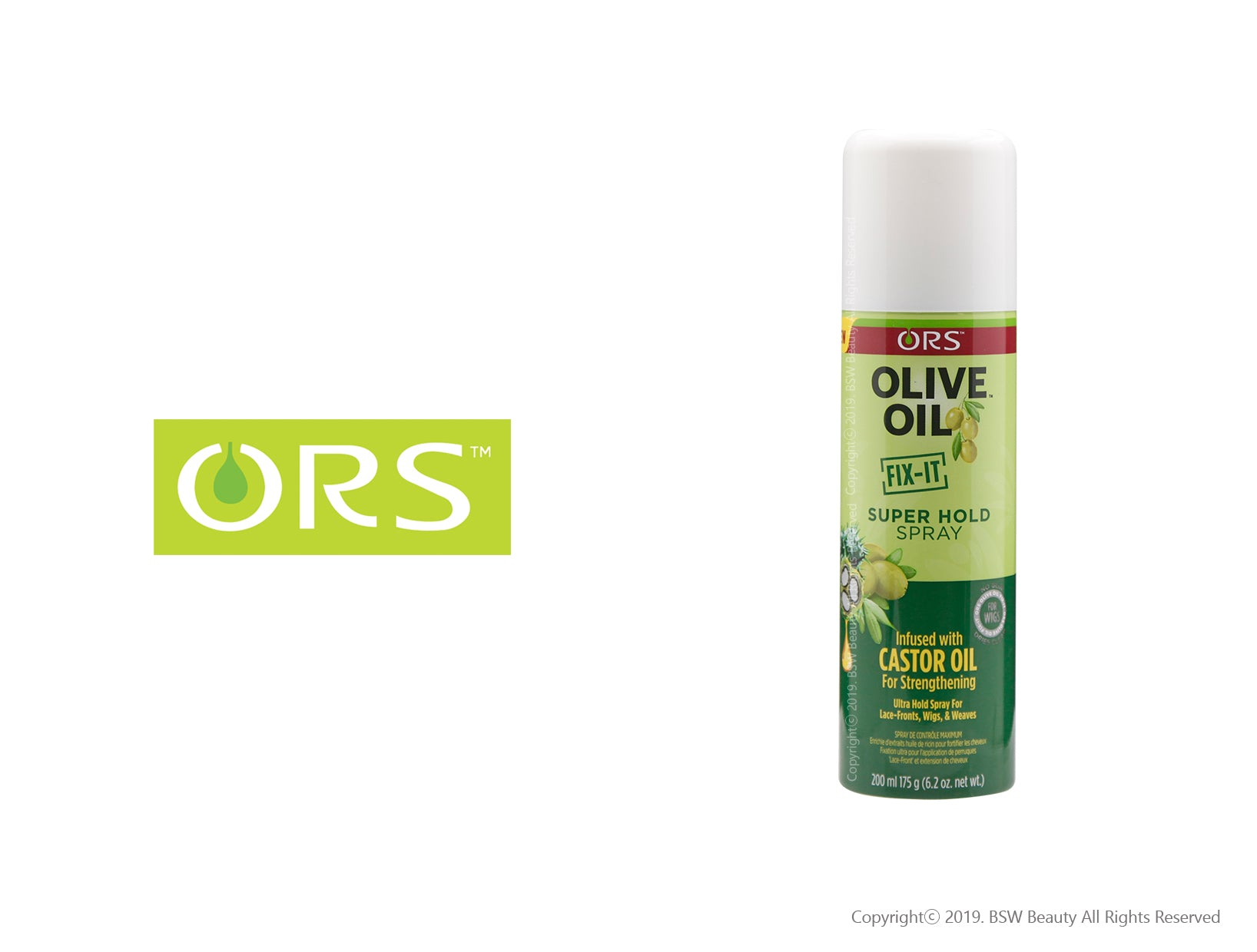 ORS OLIVE OIL FIX-IT SUPER HOLD SPRAY 6.2oz