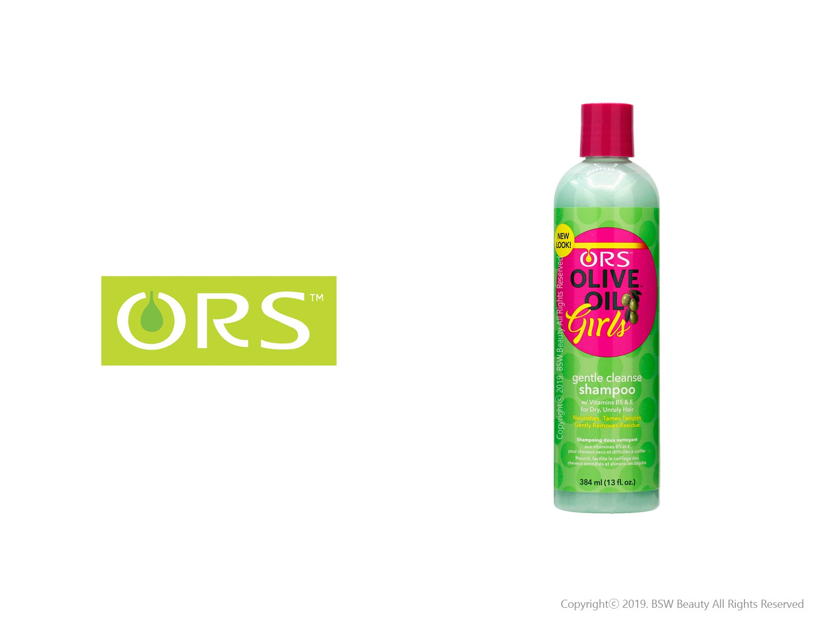 ORS OLIVE OIL GIRLS GENTLE CLEANSE SHAMPOO 13oz