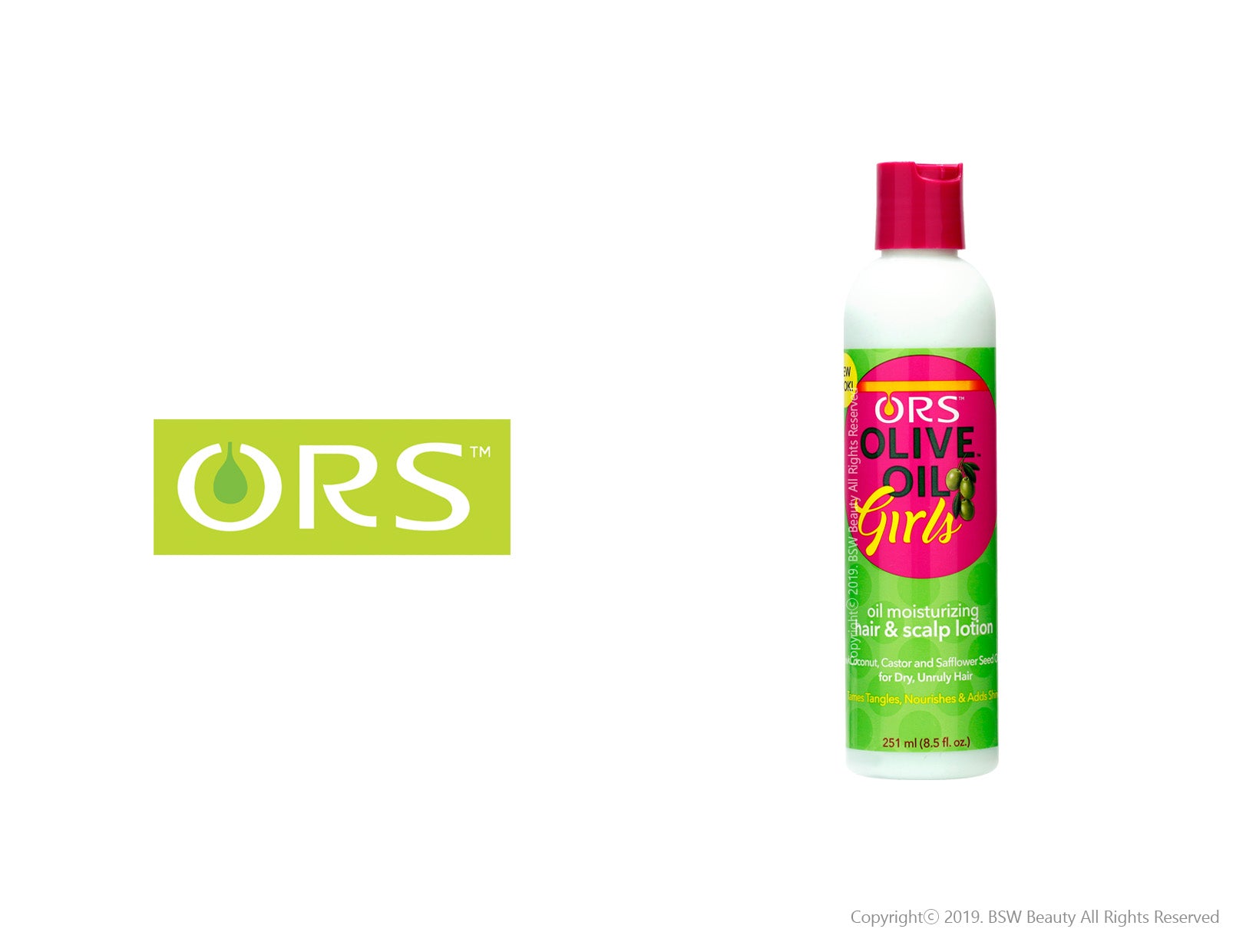 ORS OLIVE OIL GIRLS OIL MOISTURIZING HAIR AND SCALP LOTION 8.5oz