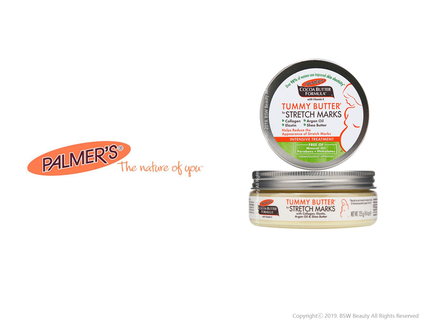 PALMER'S COCOA BUTTER TUMMY BUTTER FOR STRETCH 4.4oz