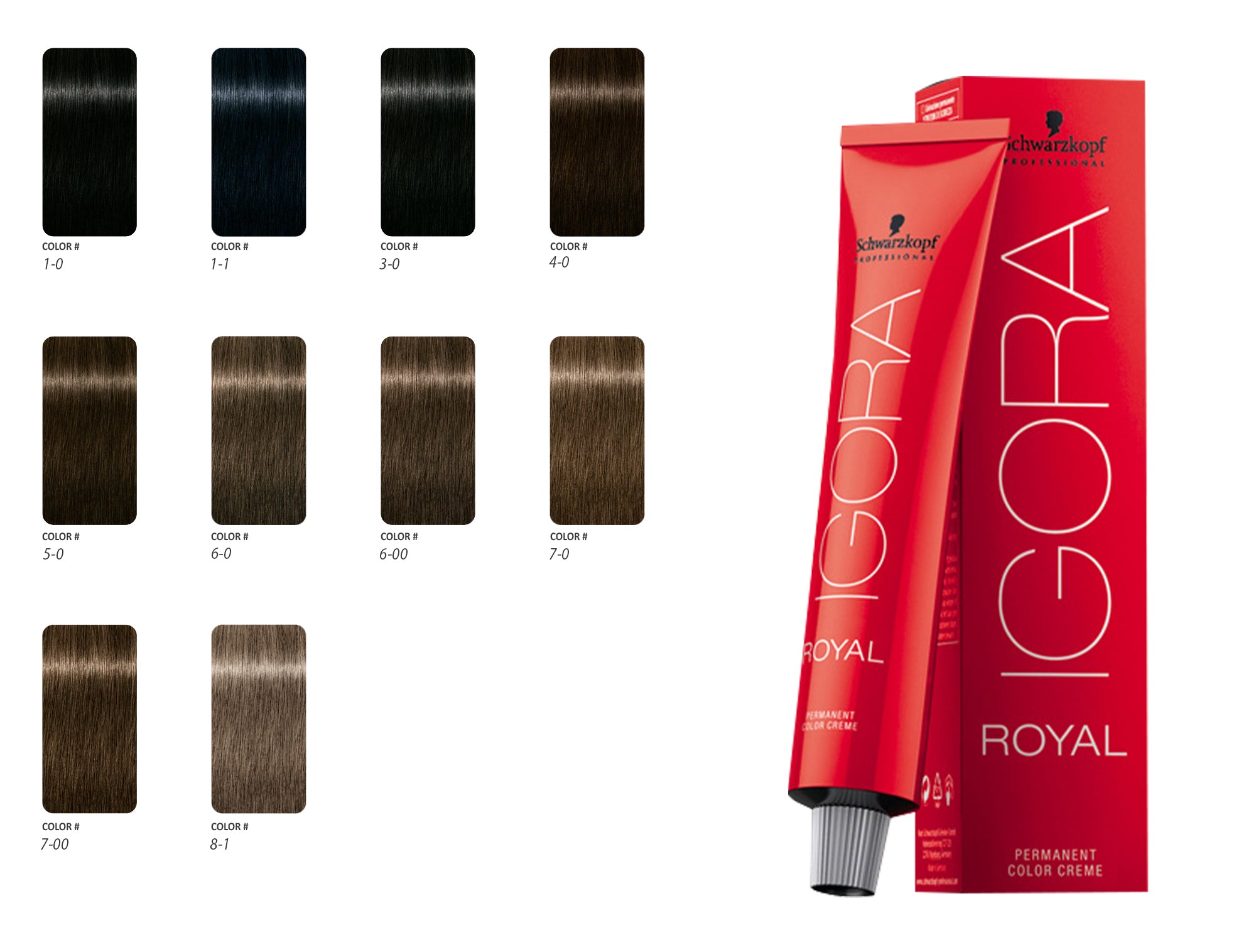 IGORA ROYAL PERMANENT HAIR COLOR