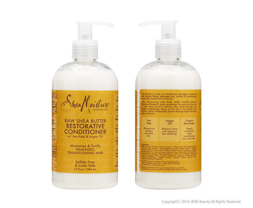SHEA MOISTURE RAW SHEA BUTTER RESTORATIVE CONDITIONER 13oz