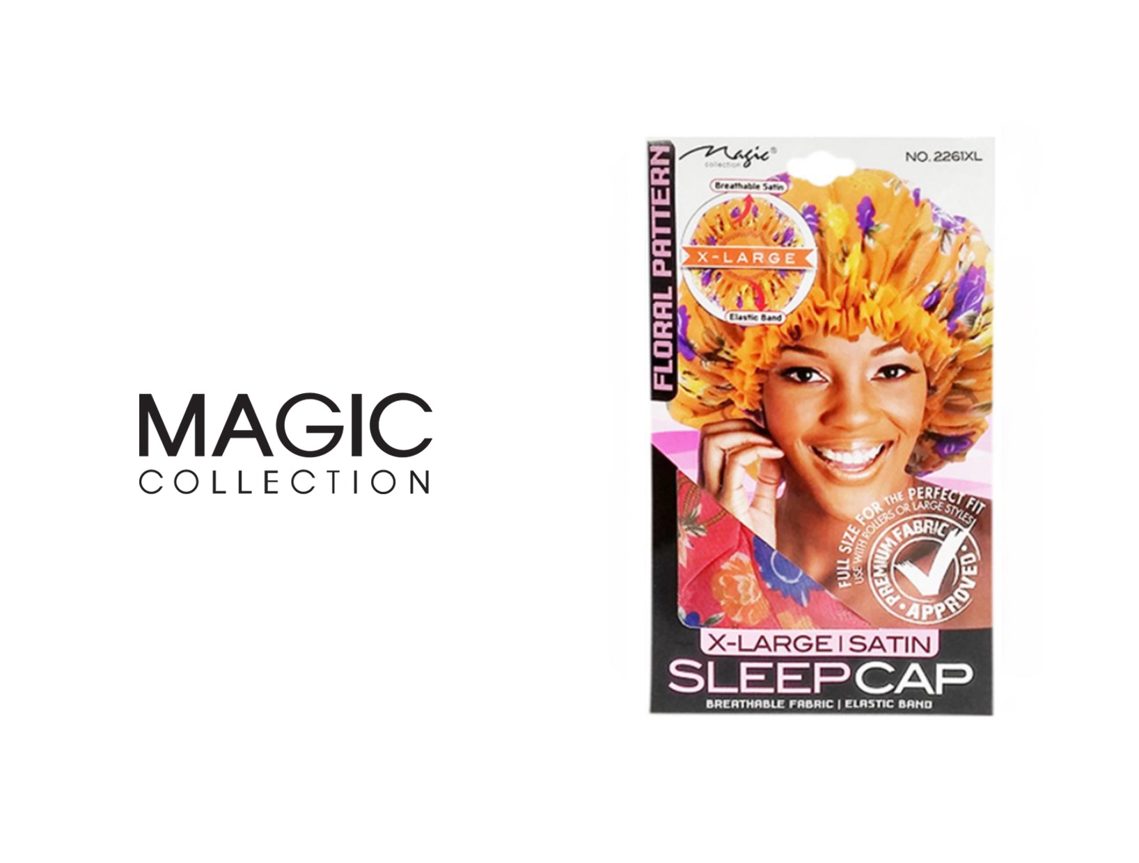 MAGIC COLLECTION SATIN SLEEP CAP #2261