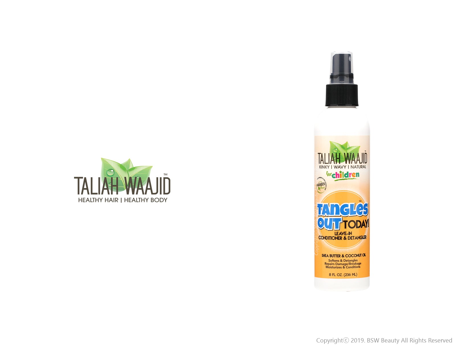 TALIAH WAAJID TANGLES OUT TODAY LEAVEIN CONDITIONER & DETANGLER 8oz