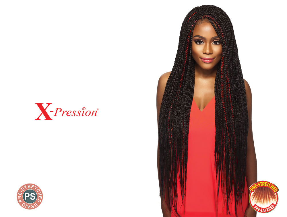 8. X-pression Ultra Braid Hair in Midnight Blue 82 Inches 165g 3 Pack - wide 7