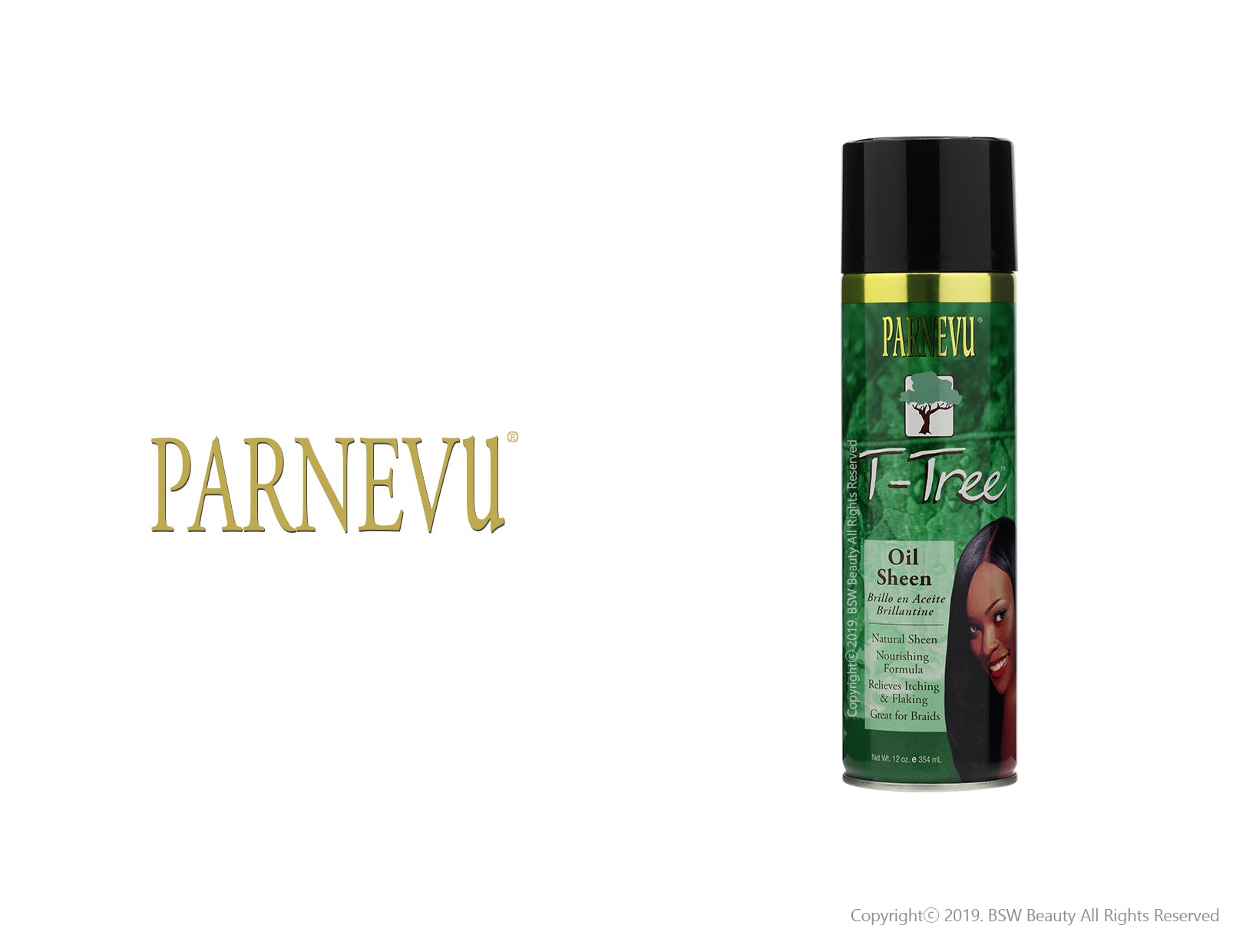 PARNEVU T-TREE OIL SHEEN 12oz